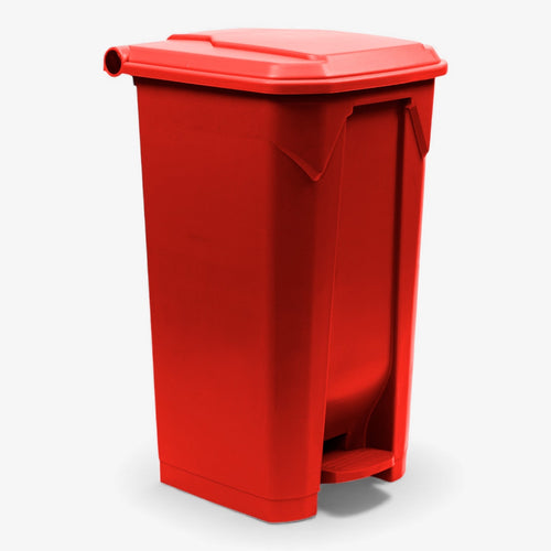 Basurero 100 litros pedal central