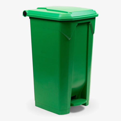 Basurero 100 litros pedal central