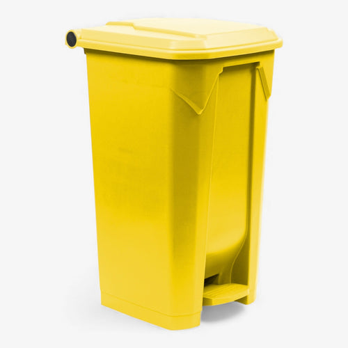 Basurero 100 litros pedal central