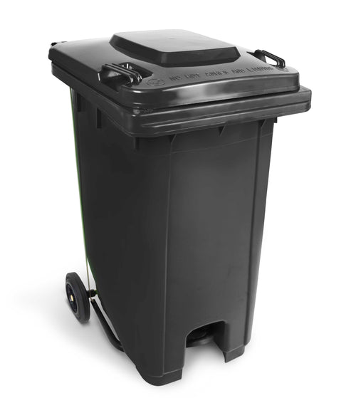 Basurero pedal central 240 litros