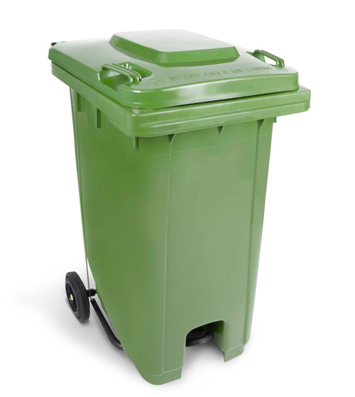 Basurero pedal central 240 litros